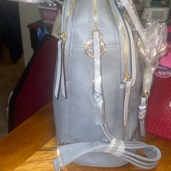 VIOLET RAY Gray Tote Bag - Picture 6 of 10